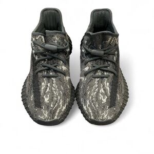 Yeezy Boost 350 V2 Black and Gray Primeknit Sneakers